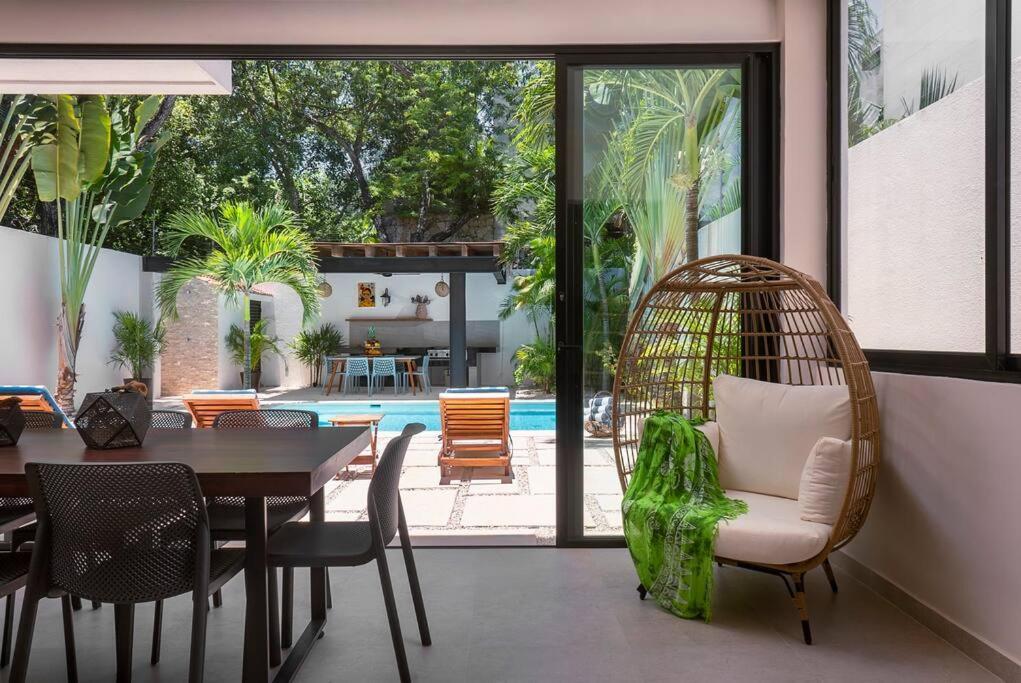 Wonderful Tropical Home 3Br, Garden, Private Pool. Tulum Exterior photo